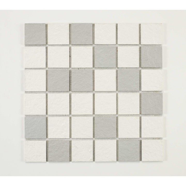 Mosaique en résine imitation pierre 100 x 50 cm - 5 x 5 cm