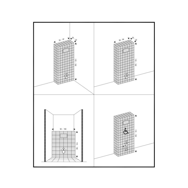 Habillage des bati-supports