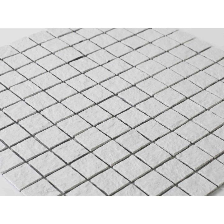 Mosaique en resine imitation pierre 100 x 50 cm - 2,5 x 2,5 cm