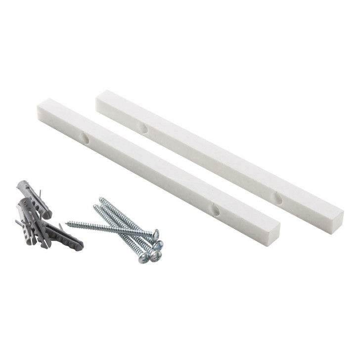 Etagère d'angle pour douche en solid surface