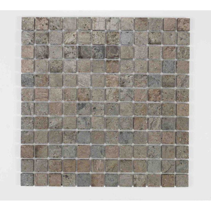 Mosaique en pierre naturelle 2,5 x 2,5 cm