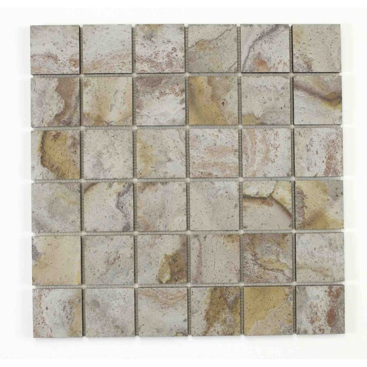 Mosaique en pierre naturelle 5 x 5 cm - 30 x 30 cm