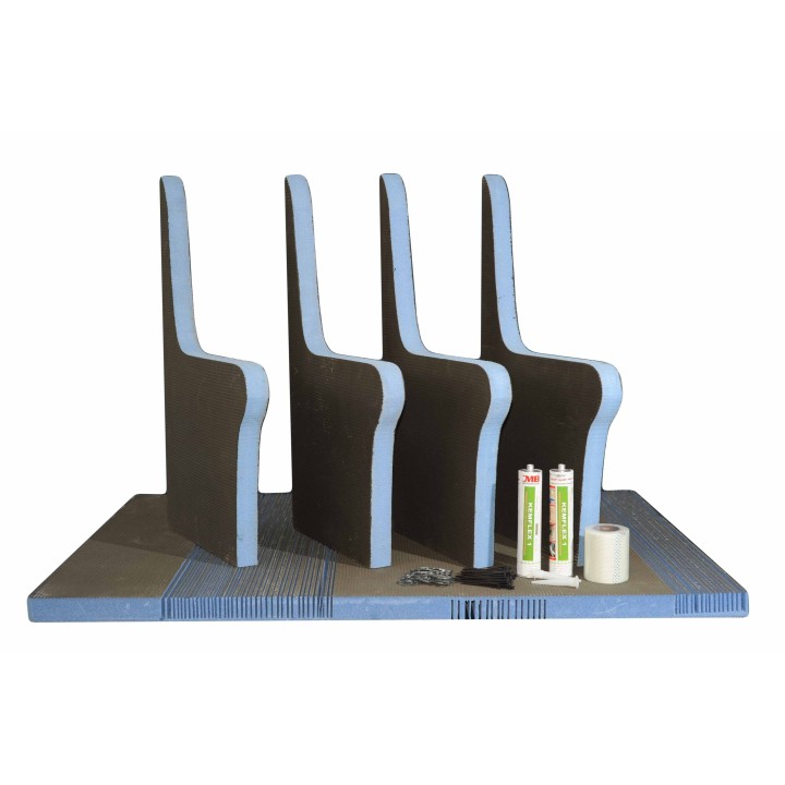 Banquettes pour douches ou hammam