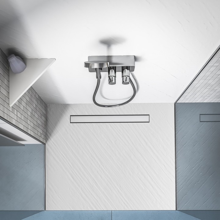 Etagère d'angle en résine