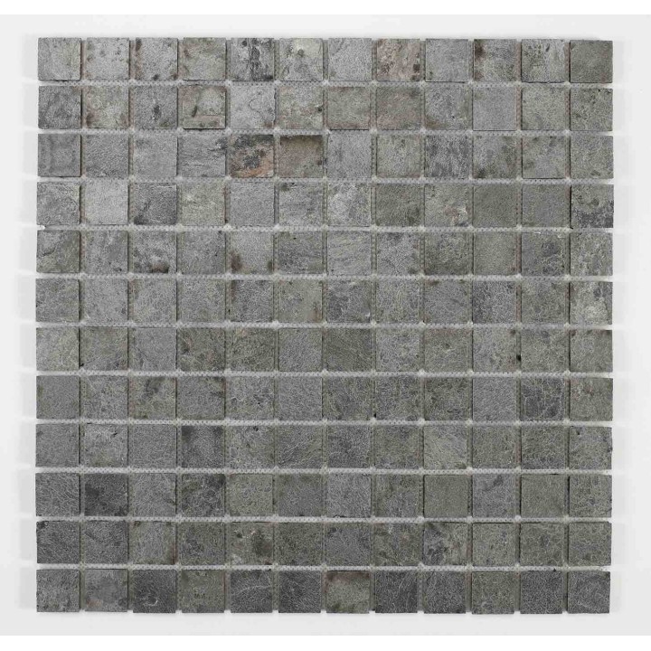Mosaique pierre naturelle en rouleau 2,5 x 2,5 cm
