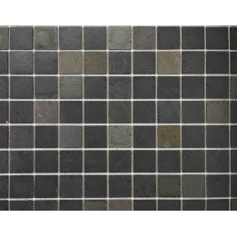 Mosaique Pierre naturelle 5 x 5 cm en rouleau de 100 x 50 cm