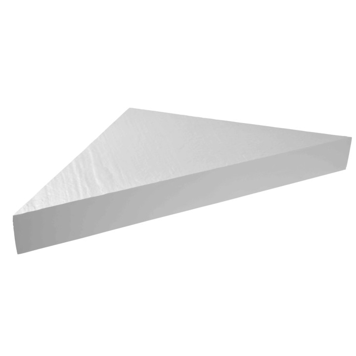 Siège d'angle en résine pour douche