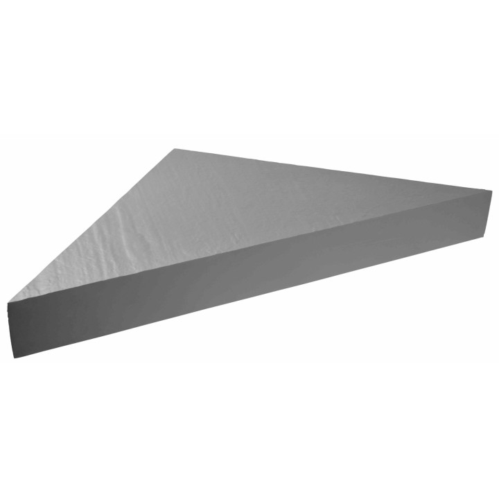 Siège d'angle en résine pour douche