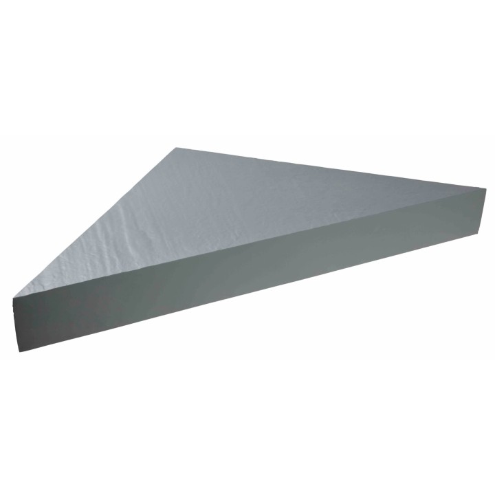 Siège d'angle en résine pour douche